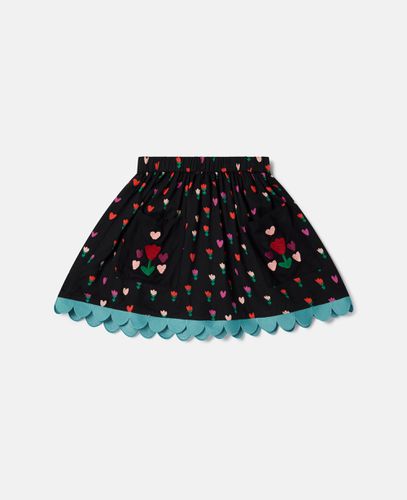 Tulip Print Skater Skirt, Woman, , Size: 12 - Stella McCartney - Modalova