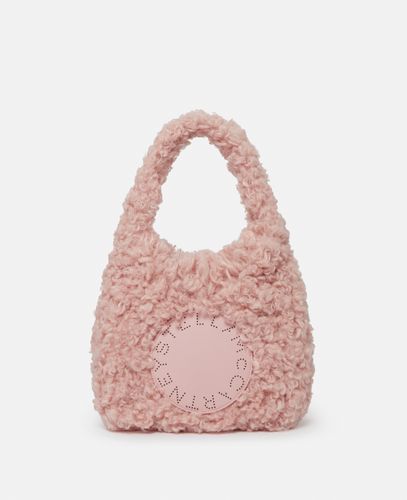 Logo Plush Teddy Hobo Small Tote Bag, Woman - Stella McCartney - Modalova