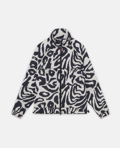 Gewebte TrueCasuals Trainingsjacke mit Leoparden-Print, Frau, /, Größe: M - Stella McCartney - Modalova