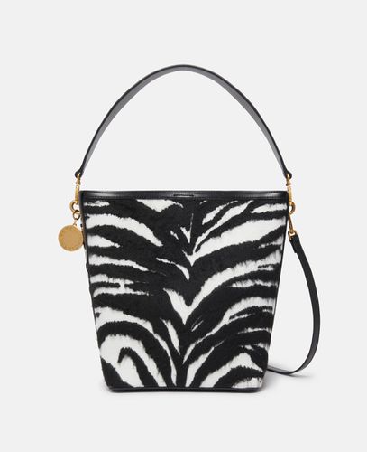 Tote Bag Frayme mit Tigerstreifen, Frau - Stella McCartney - Modalova