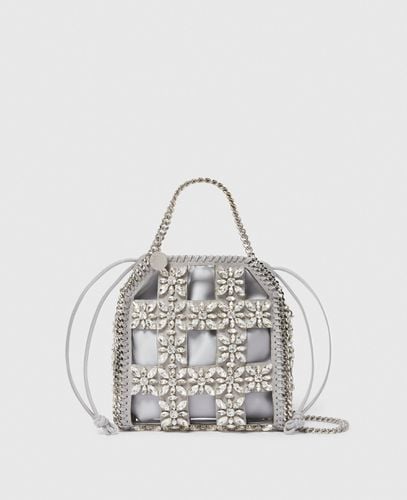 Falabella Tiny Crystal Cage Tote Bag, Woman - Stella McCartney - Modalova