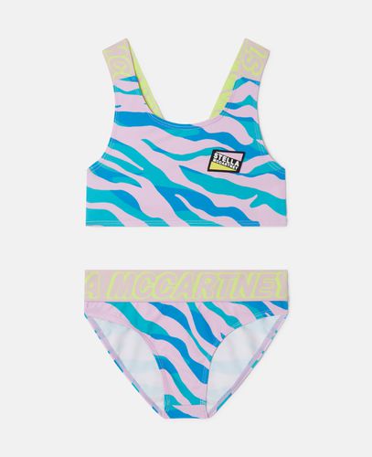 Zebra Print Bikini Set, Donna, , Taglia: 3 - Stella McCartney - Modalova