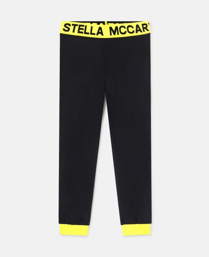 Logo Tape Pyjama Bottoms, , Size: 6 - Stella McCartney - Modalova