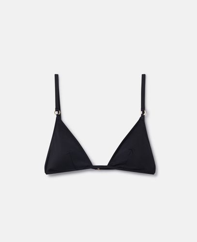 Triangel-Bikinioberteil mit Bändchen, Frau, , Größe: S - Stella McCartney - Modalova