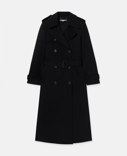 Oversized Belted Trench Coat, Donna, , Taglia: 36 - Stella McCartney - Modalova