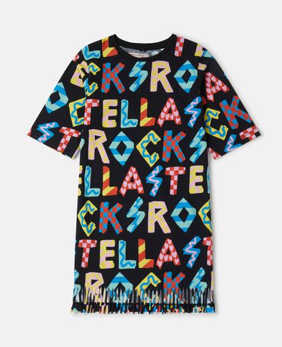 Abito T-shirt Stella Rocks, Donna, , Taglia: 4 - Stella McCartney - Modalova