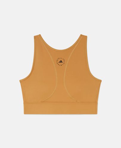 Crop Top Yoga Senza Maniche TrueStrength, Donna, , Taglia: M - Stella McCartney - Modalova