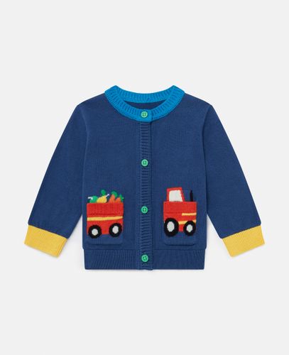 Farmyard Graphic Knitted Cardigan, Woman, , Size: 3m - Stella McCartney - Modalova