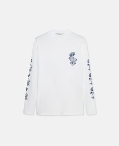 Maglia a maniche lunghe Mushroom, Donna, , Taglia: S - Stella McCartney - Modalova