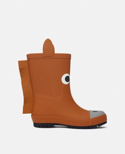 Gummistiefel mit Pferde-Motiv, Frau, , Größe: 32 - Stella McCartney - Modalova