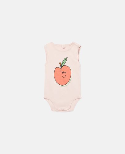 Apple Motif Knitted Bodysuit, Donna, , Taglia: 3m - Stella McCartney - Modalova