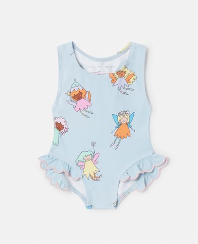 Costume da bagno stampa fate, Donna, , Taglia: 12m - Stella McCartney - Modalova