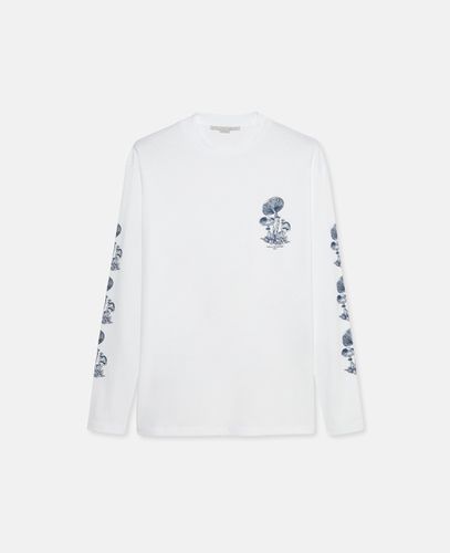 Mushroom Longsleeve, Frau, , Größe: XL - Stella McCartney - Modalova