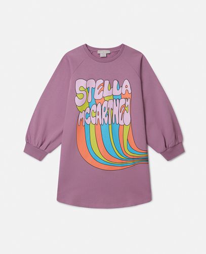 Sweatshirt mit Stella Grafik, Frau, , Größe: 5 - Stella McCartney - Modalova