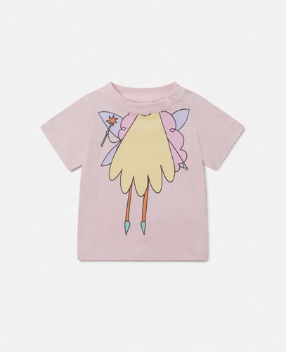 Fairy Graphic Crewneck T-Shirt, Woman, , Size: 3m - Stella McCartney - Modalova