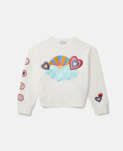 Embroidered Sweatshirt, , Size: 10 - Stella McCartney - Modalova