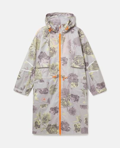 TrueCasuals Peony Print Long Parka Coat, Woman, ///, Size: XS - Stella McCartney - Modalova