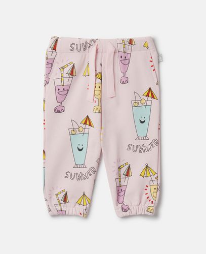 Summer Cocktail Print Joggers, Woman, , Size: 24m - Stella McCartney - Modalova