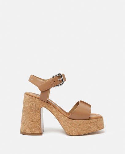 Skyla Plateausandalen mit Schnalle, Frau, , Größe: 35 - Stella McCartney - Modalova