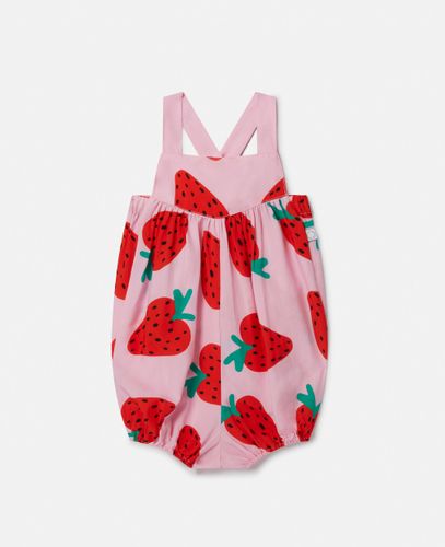 Strawberry Print Romper, Woman, , Size: 36m - Stella McCartney - Modalova