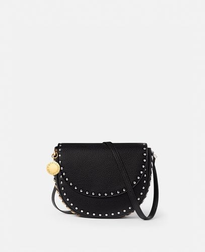 Frayme Studded Grainy Alter Mat Medium Flap Shoulder Bag, Woman - Stella McCartney - Modalova