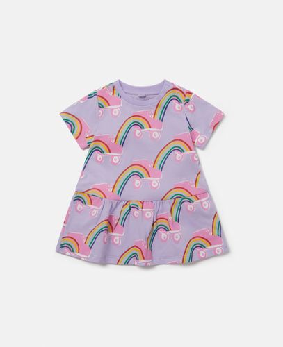 Rollerskate Rainbow Print Dress, Donna, , Taglia: 3m - Stella McCartney - Modalova