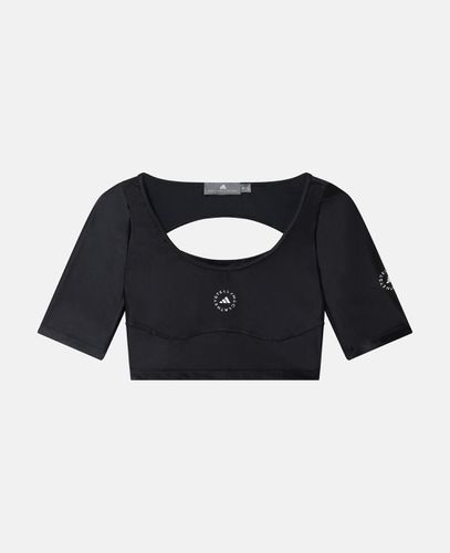 Top corto TruePurpose con scollo arrotondato, Donna, , Taglia: XS - Stella McCartney - Modalova