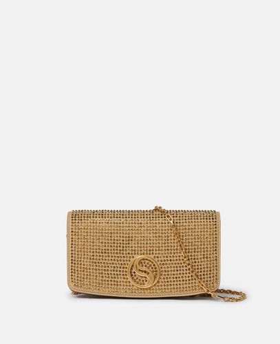 S-Wave Sequinned Wallet on Strap, Woman - Stella McCartney - Modalova