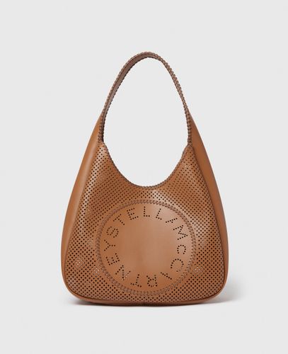 Logo Slouchy Hobo Tote Bag, Woman - Stella McCartney - Modalova