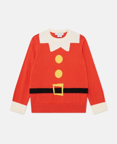 Santa's Elf Knitted Jumper, Woman, , Size: 6 - Stella McCartney - Modalova