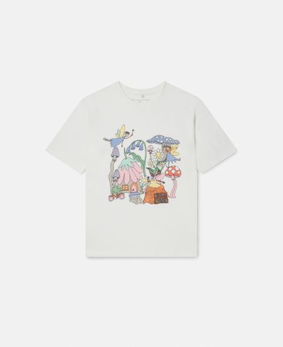 Woodland Print Crewneck T-Shirt, , Size: 6 - Stella McCartney - Modalova