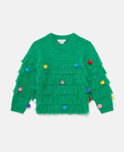Christmas Tree Knitted Jumper, Woman, , Size: 4 - Stella McCartney - Modalova