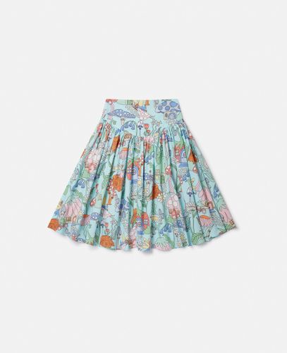 Woodland Print Pleated Skirt, , Size: 12 - Stella McCartney - Modalova