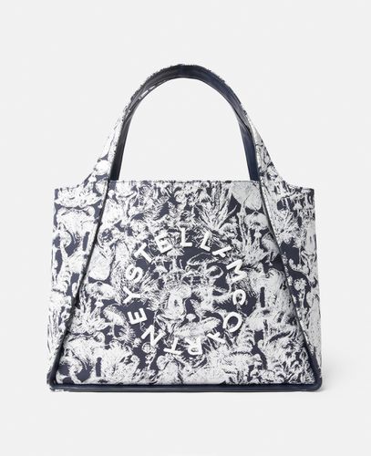 Borsa tote Fungi Forest Toile de Jouy Logo, Donna - Stella McCartney - Modalova