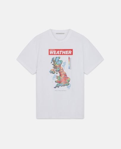 Weather Crystal Hotfix T-Shirt, Woman, , Size: S - Stella McCartney - Modalova