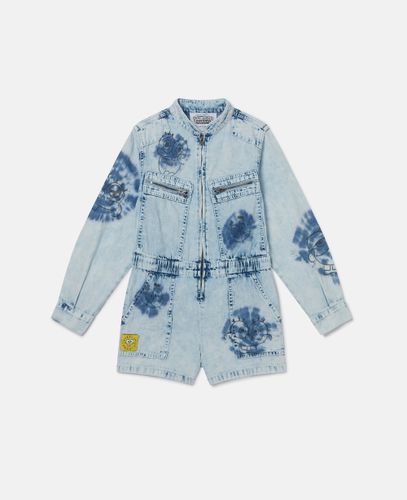Sponge Bob Graphic Denim Dress, , Size: 8 - Stella McCartney - Modalova