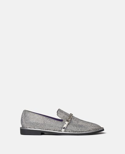 Falabella Loafers mit Kristallverzierung, Frau, , Größe: 37 - Stella McCartney - Modalova