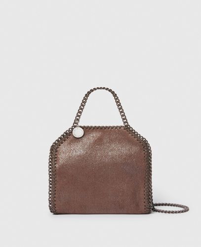 Falabella Tiny Enamel Tote Bag, Woman - Stella McCartney - Modalova