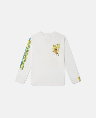 Sponge Bob Graphic Long Sleeve T-Shirt, , Size: 3 - Stella McCartney - Modalova