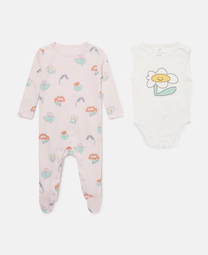 Floral Print Romper Set, , Size: 1m - Stella McCartney - Modalova