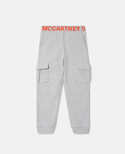 Logo Tape Cargo Joggers, Donna, , Taglia: 6 - Stella McCartney - Modalova