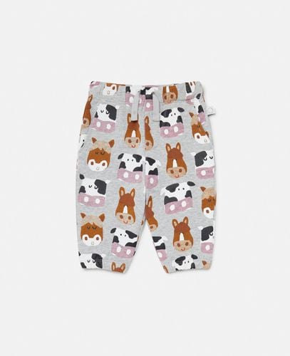 Animal Pattern Joggers, Woman, , Size: 18m - Stella McCartney - Modalova