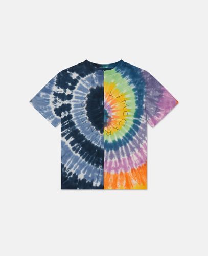 Tie-Dye Graphic T-Shirt, Woman, , Size: 5 - Stella McCartney - Modalova