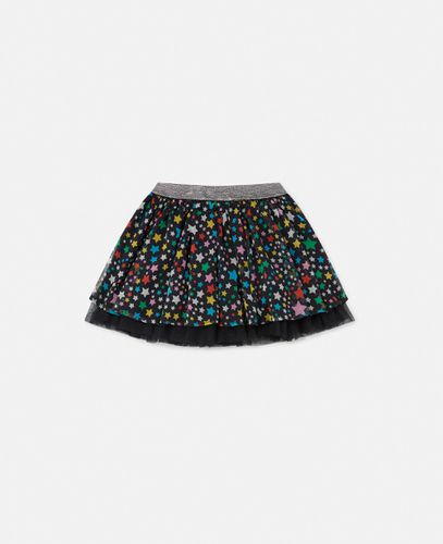 Star Pattern Tulle Skirt, Woman, , Size: 5 - Stella McCartney - Modalova