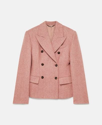 Blazer Doppiopetto Modellato, Donna, , Taglia: 38 - Stella McCartney - Modalova