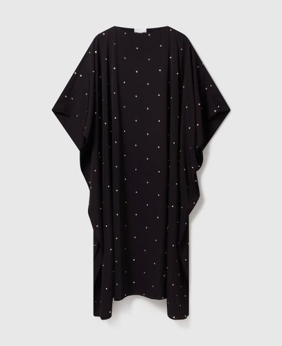 Kaftan-Kleid mit bleifreien Kristallen, Frau, , Größe: XS - Stella McCartney - Modalova