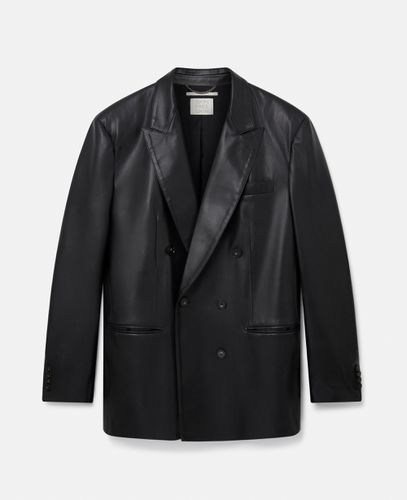 Doppelreihiger Oversize Blazer aus Alter Mat, Frau, , Größe: 38 - Stella McCartney - Modalova