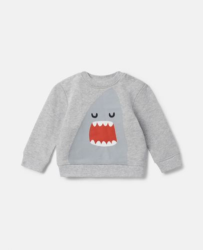 Shark Sweatshirt, Woman, , Size: 6m - Stella McCartney - Modalova
