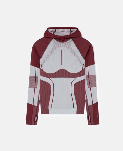 Nahtloses TrueNature Longsleeve mit Kapuze, Frau, /, Größe: L - Stella McCartney - Modalova