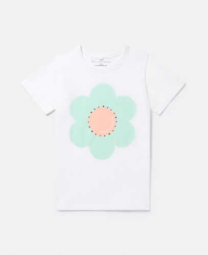 Graphic Flower T-Shirt, Donna, , Taglia: 6 - Stella McCartney - Modalova